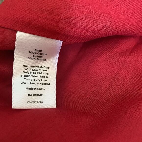 Talbots Dress Womens 10 Multicolor Floral Sleeveless Lined Tie Waist A-Line - Picture 7 of 8